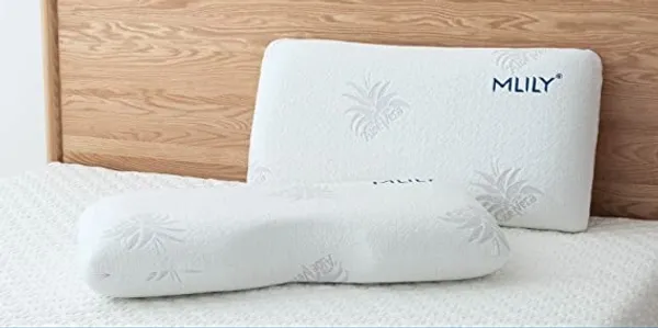 White MLILY pillows
